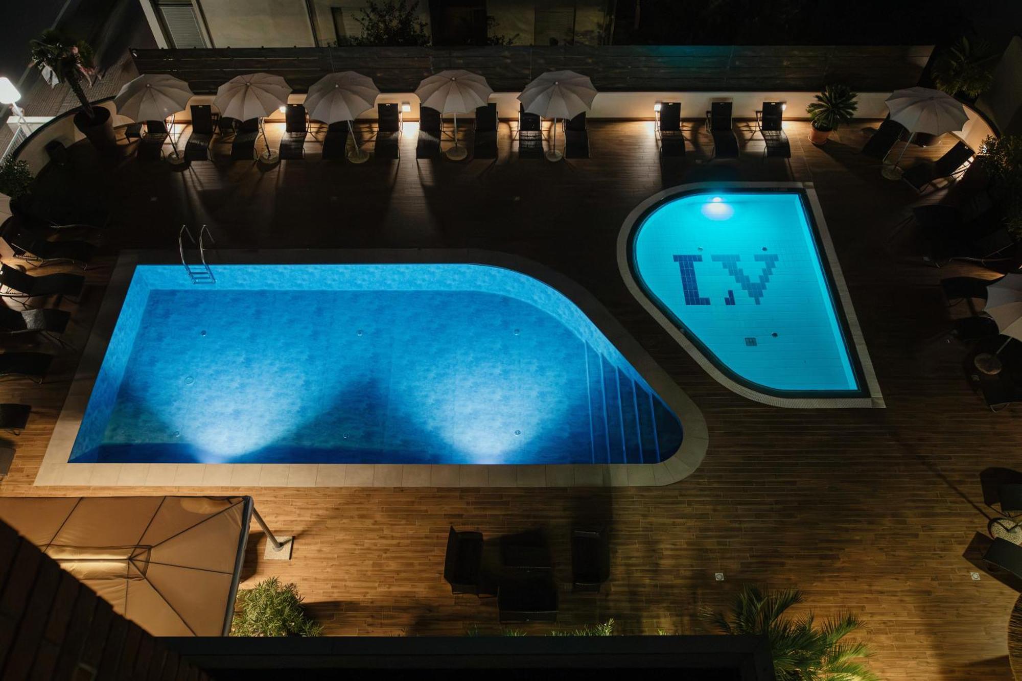 Hotel Leonardo Da Vinci Wellness Spa Bibione Kültér fotó